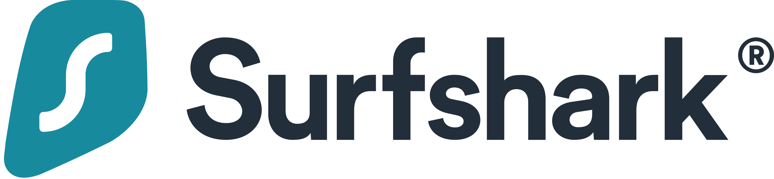 Surfshark - Fast and unlimited VPN for maximum protection logo